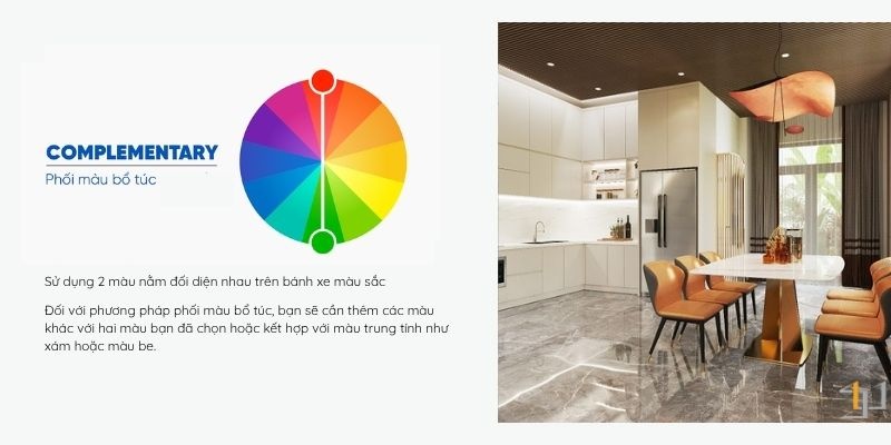 Phù hợp khu vực năng động như bếp, với CRI cao để màu sắc chân thực