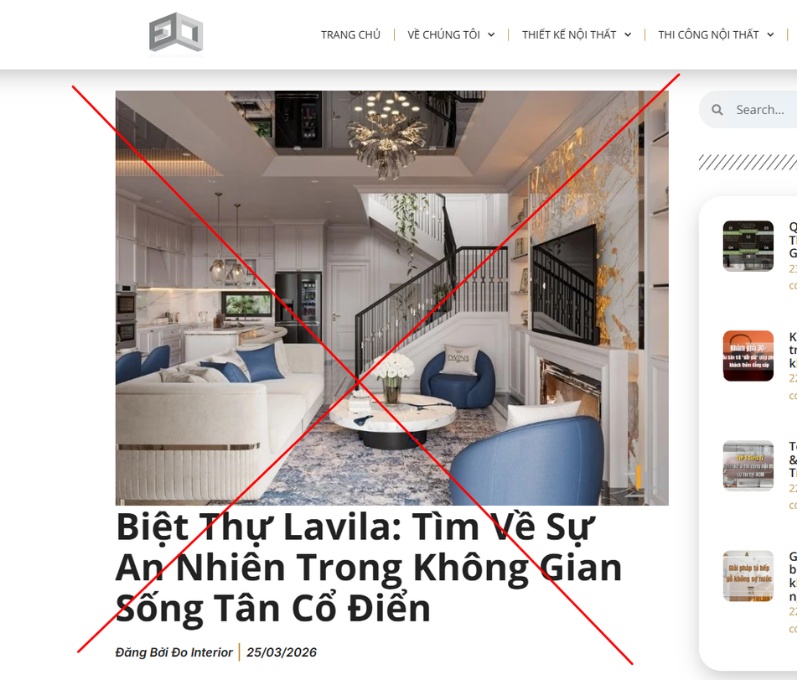 Cảnh báo website mạo danh S.Housing