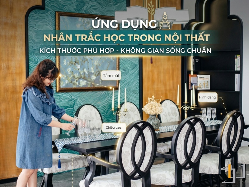 Nhân trắc học cho người Việt: Sự thoải mái cá nhân trong thiết kế