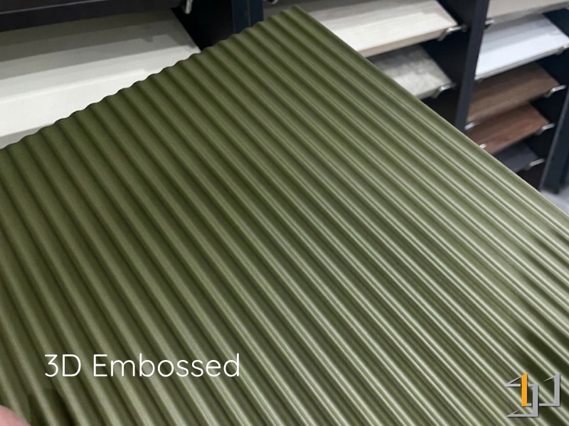 3D Embossed biến những mảng tường khô khan thành tác phẩm điêu khắc sống động nhờ chiều sâu thẩm mỹ