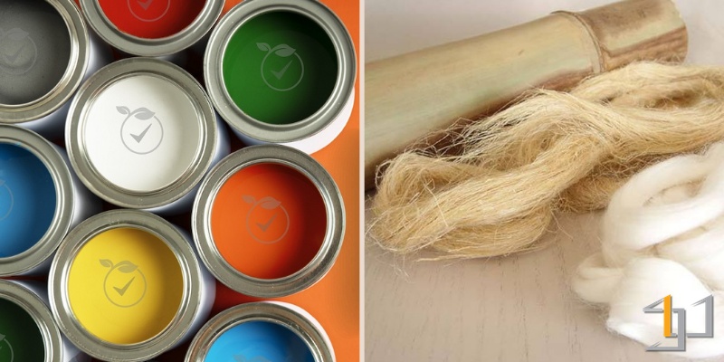 Sơn Low-VOC thường có thời gian khô lâu hơn sơn hóa chất thông thường trong khi vải sợi tự nhiên có độ nhăn tự nhiên như một phần của vẻ đẹp mộc mạc