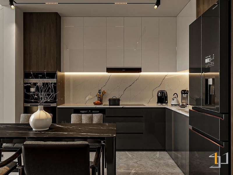 Tủ Bếp Acrylic - TB170 | Nội Thất S-housing